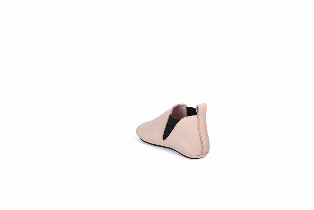 
                  
                    Load image into Gallery viewer, FOOT FEDERATION BABIES&amp;#39; LEATHER SHOE POWDER PINK
                  
                