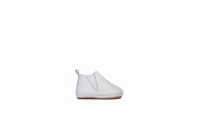 
                  
                    Load image into Gallery viewer, FOOT FEDERATION BABIES&amp;#39; LEATHER SHOE WHITE
                  
                