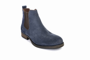 
                  
                    Load image into Gallery viewer, FOOT FEDERATION CHELSEA MENS BOOT SUEDE NAVY BLUE
                  
                