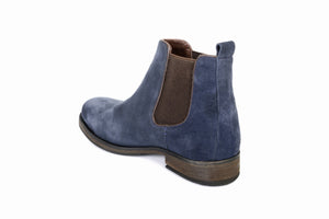 
                  
                    Load image into Gallery viewer, FOOT FEDERATION CHELSEA MENS BOOT SUEDE NAVY BLUE
                  
                