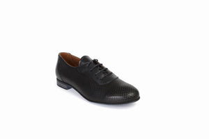 
                  
                    Laden Sie das Bild in den Galerie-Viewer, FOOT FEDERATION OPENWORK OXFORD WOMEN&amp;#39;S SHOE BLACK
                  
                