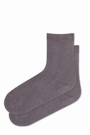 
                  
                    Load image into Gallery viewer, FOOT FEDERATION KIDS&amp;#39; SOCKS TRIO 3 PCS PACK PLAIN NAVY-GRAY-BLACK
                  
                