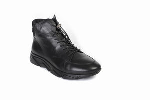 
                  
                    Load image into Gallery viewer, FOOT FEDERATION LACE-UP WALKING MENS BOOT BLACK
                  
                