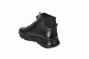 
                  
                    Load image into Gallery viewer, FOOT FEDERATION LACE-UP WALKING MENS BOOT BLACK
                  
                