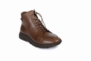 
                  
                    Load image into Gallery viewer, FOOT FEDERATION LACE-UP WALKING MENS BOOT BROWN
                  
                