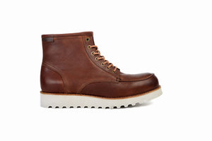 
                  
                    Load image into Gallery viewer, FOOT FEDERATION RED WING MOC TOE MENS BOOT BROWN
                  
                