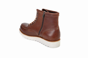 
                  
                    Load image into Gallery viewer, FOOT FEDERATION RED WING MOC TOE MENS BOOT BROWN
                  
                