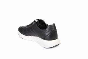 
                  
                    Load image into Gallery viewer, FOOT FEDERATION CITY LACE-UP SNEAKER MENS SHOE BLACK
                  
                