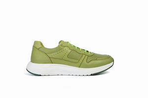 
                  
                    Load image into Gallery viewer, FOOT FEDERATION MOC-TOE LACE-UP MENS SNEAKER LIME GREEN
                  
                