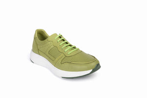 
                  
                    Load image into Gallery viewer, FOOT FEDERATION MOC-TOE LACE-UP MENS SNEAKER LIME GREEN
                  
                