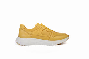 
                  
                    Load image into Gallery viewer, FOOT FEDERATION MOC-TOE LACE-UP MENS SNEAKER YELLOW
                  
                