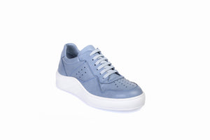 
                  
                    Load image into Gallery viewer, FOOT FEDERATION LACE-UP WOMEN&amp;#39;S SNEAKER BLUE
                  
                