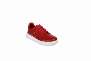 
                  
                    Load image into Gallery viewer, FOOT FEDERATION FAMILY DERBY KIDS&amp;#39; SNEAKER RED
                  
                