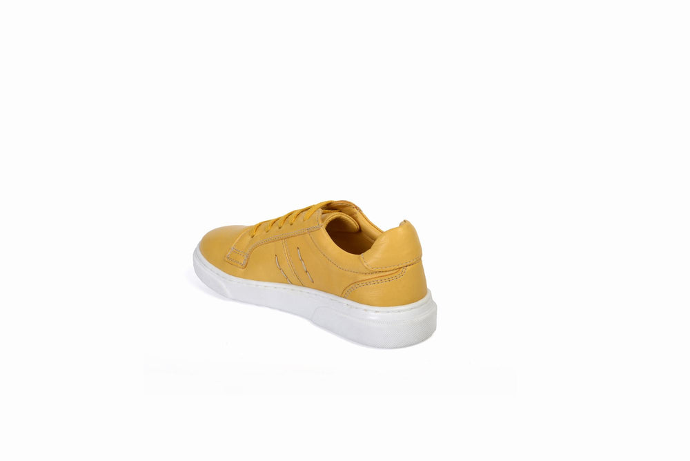 
                  
                    Load image into Gallery viewer, FOOT FEDERATION FAMILY DERBY KIDS&amp;#39; SNEAKER YELLOW
                  
                