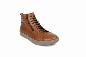 
                  
                    Load image into Gallery viewer, FOOT FEDERATION SNEAKER MID-TOP MENS BOOT TOBACCO
                  
                