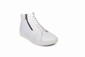 
                  
                    Load image into Gallery viewer, FOOT FEDERATION SNEAKER MID-TOP MENS BOOT WHITE
                  
                