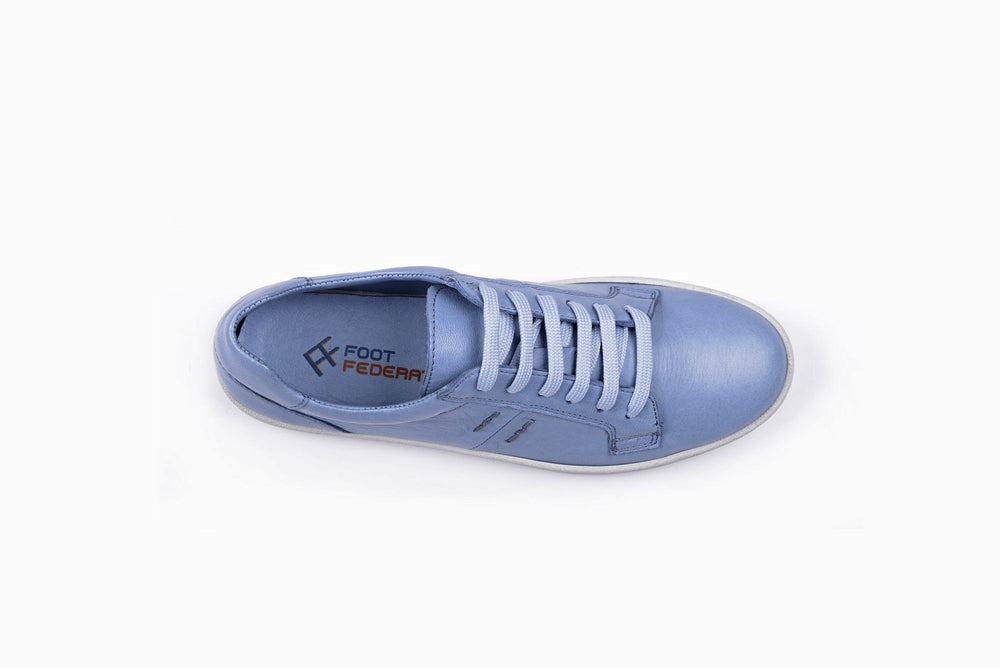 
                  
                    Load image into Gallery viewer, FOOT FEDERATION FAMILY DERBY WOMEN&amp;#39;S SNEAKER BLUE
                  
                