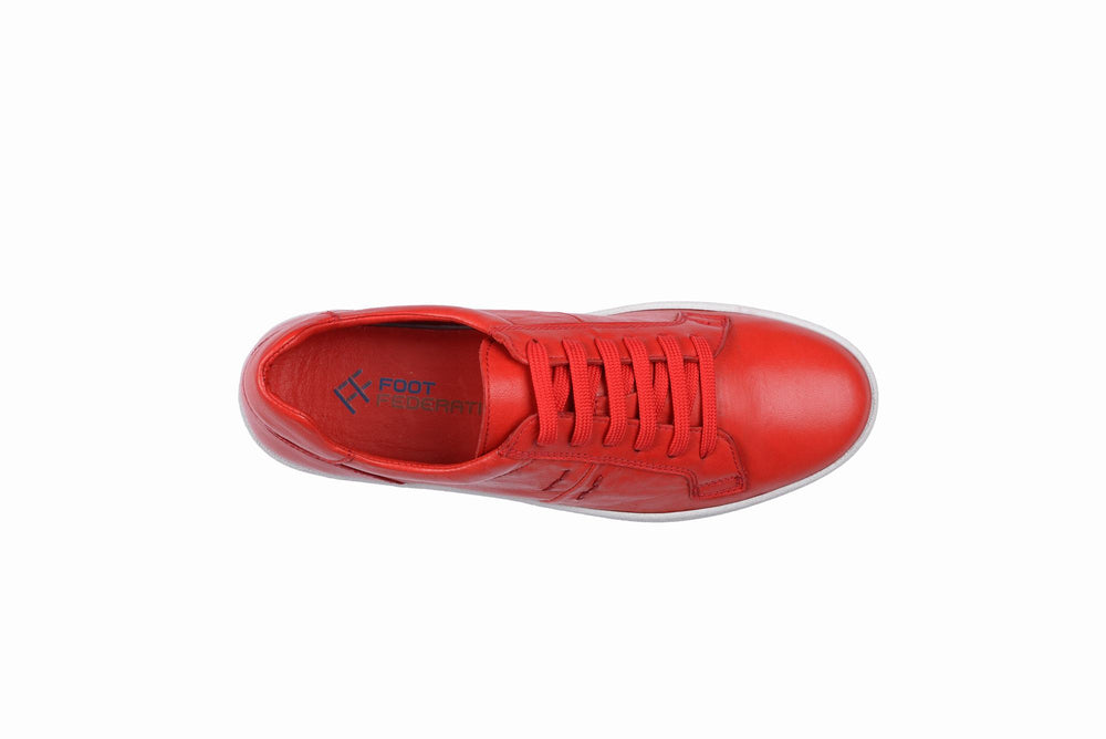 
                  
                    Load image into Gallery viewer, FOOT FEDERATION FAMILY DERBY WOMEN&amp;#39;S SNEAKER RED
                  
                