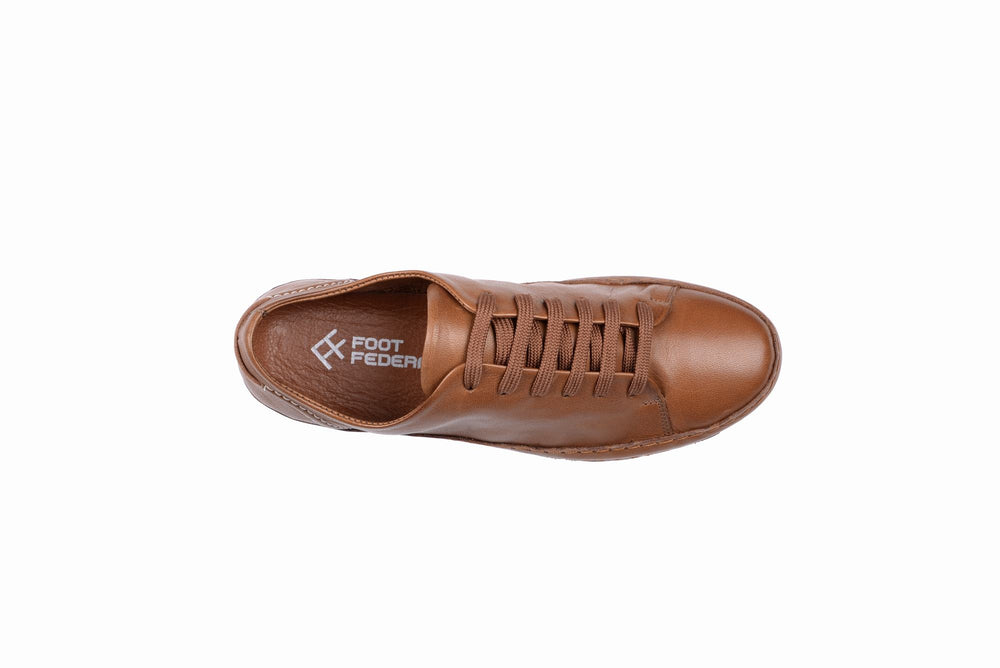 
                  
                    Load image into Gallery viewer, FOOT FEDERATION DERBY WOMEN&amp;#39;S SNEAKER TOBACCO
                  
                